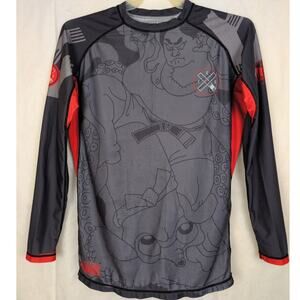 Half Sumo TCO rash guard Size Large Long Sleeve Active Athletic Performance